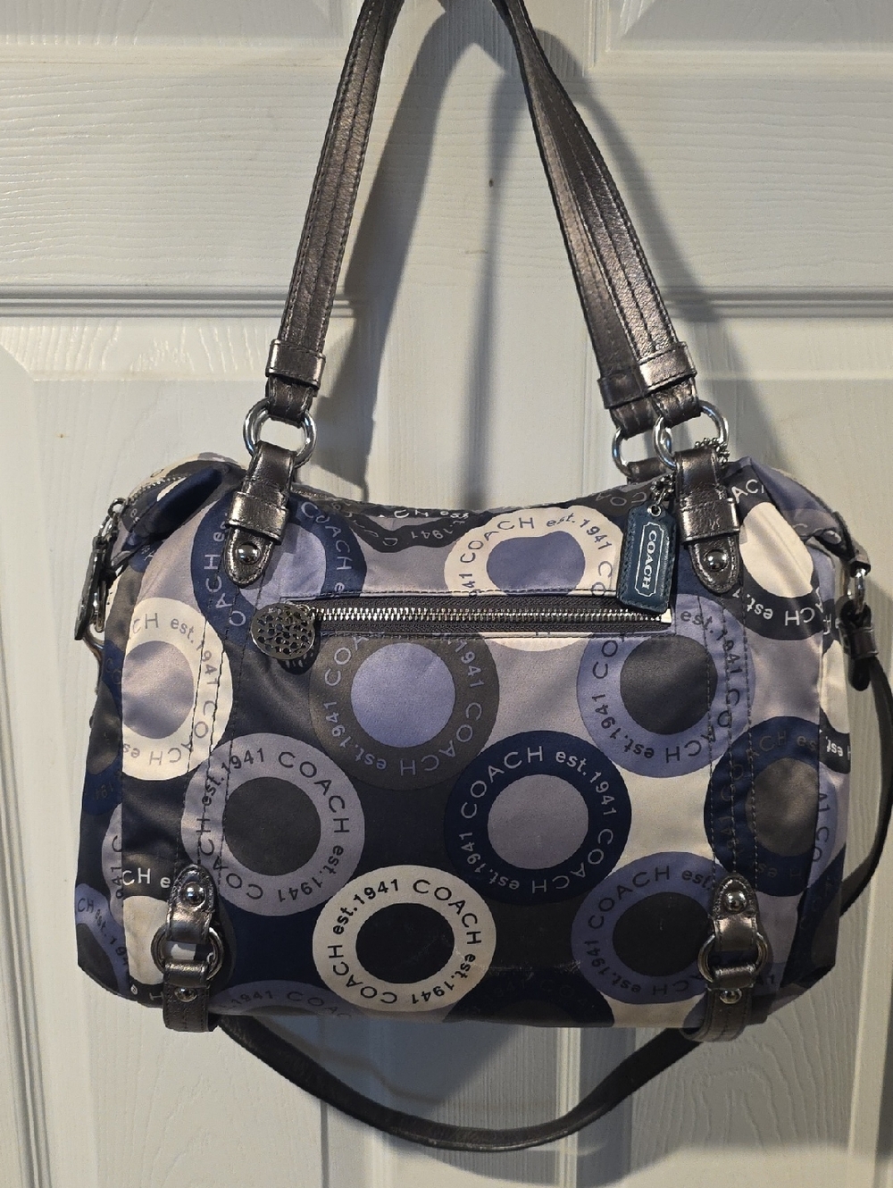 Coach Alexandra Snaphead Sateen Print Satchel